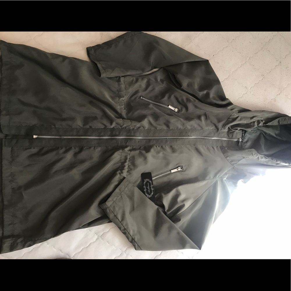 Green Army Jacket by Ambiance